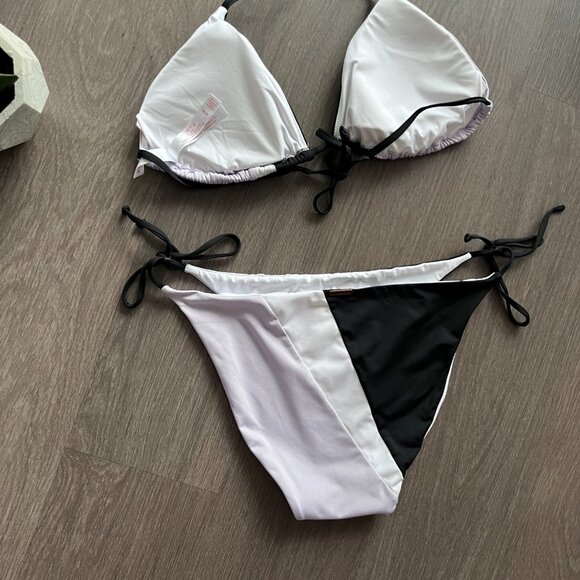 My Bikini Story Brazilian Bikini Bottom and Triangle Top - Picture 12 of 14